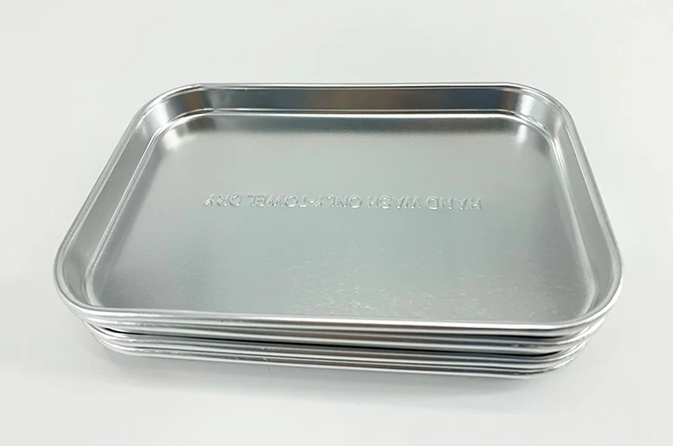 small 4x6 inch food grade aluminum