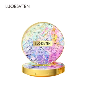 Wholesale Luxury Light Delicate Oil Controlling Soft Long Lasting Multi Color Mineral Pressed Powder