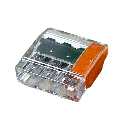 Push in Wire Connector with   Push in Technology for Fast Connection