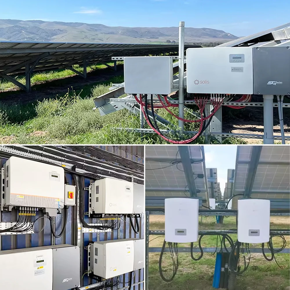 Solis 3Phase 10MPPT on Grid Solar Inverter 80kw 100kw 110kw Three Phase Solar Inverters Price