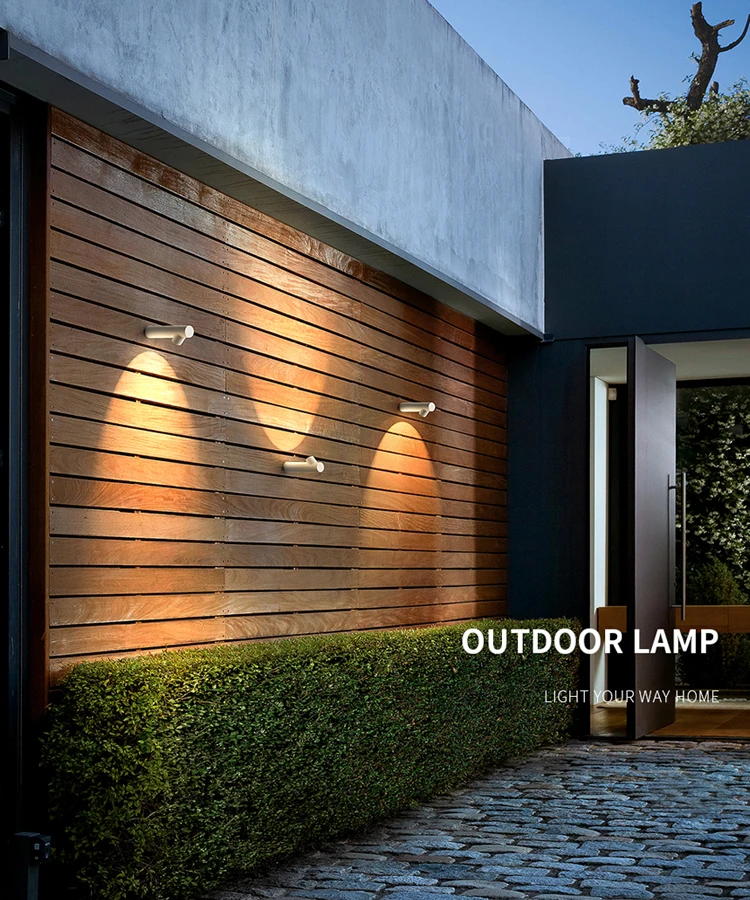 Amazon Wall lamps Courtyard LED Wall Lamp Driveway Landscape lighting Waterproof street Garden Lights Outdoor Wall light