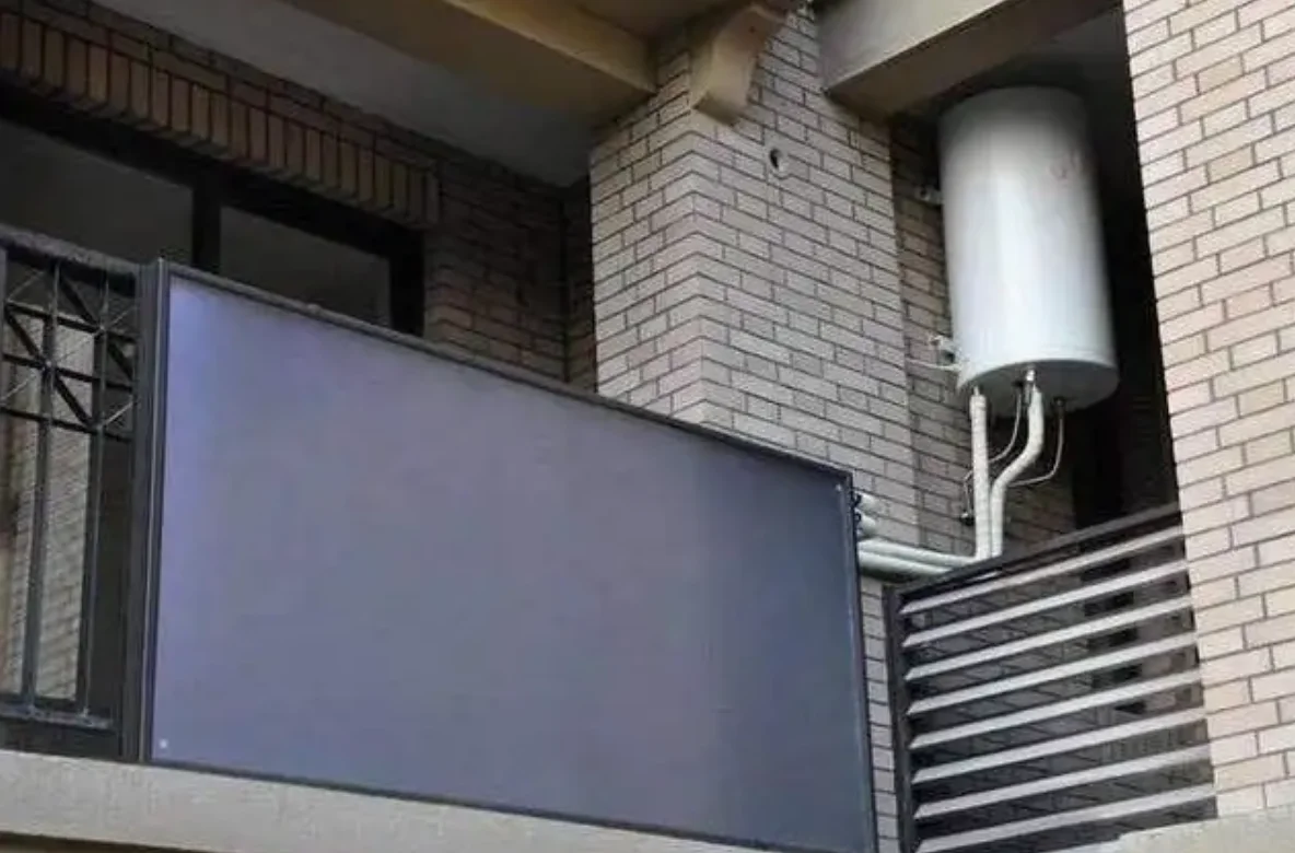 Polyurethane Tank Solar Hot Water System Solar Water Heater with Liquid Flat Plate Collector and High Density