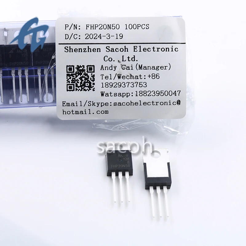 (SACOH Electronic Components)FHP20N50