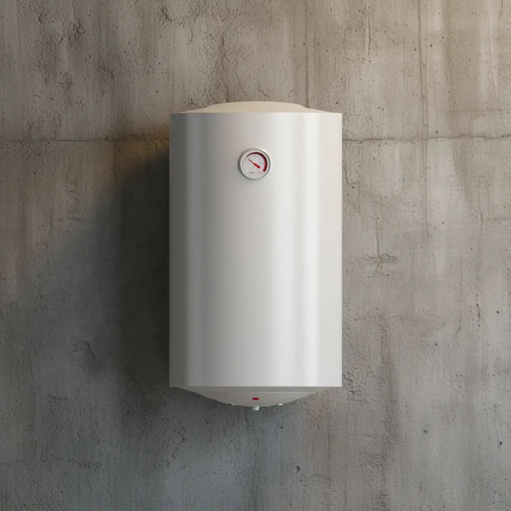 1500W 50L Bottom Temperature Control Wall Mounted Metal Shell Storage Electric Water Heater for Home and Commercial Use