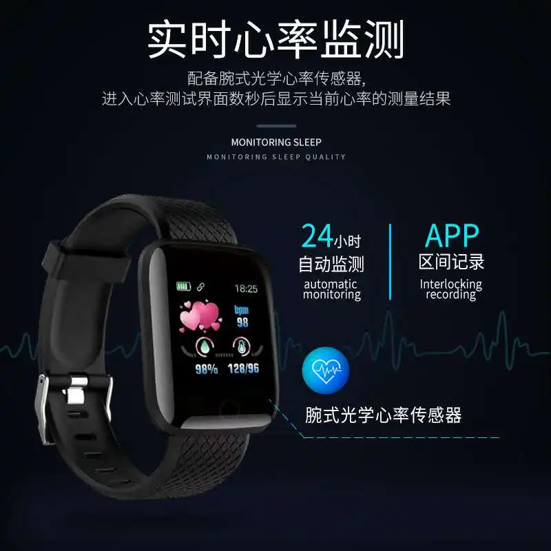 Смарт-часы BT для мужчин и женщин водонепроницаемый фитнес-трекер с функцией измерения артериального давления пульсометром Android