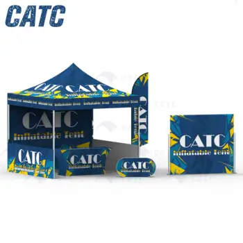 CATC Display Exhibition Stretch Tent for Trade Show Outdoor Hot Sale Canopy Tent for Promotional Events Heavy Duty Tent