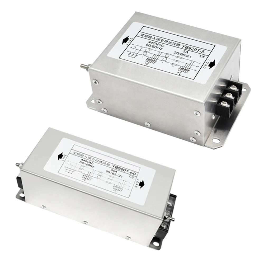 Dedicated LV Products Terminal-Type Input EMC Filter for Inverters Power Line and EMI Filters Electrical Electronic Equipment