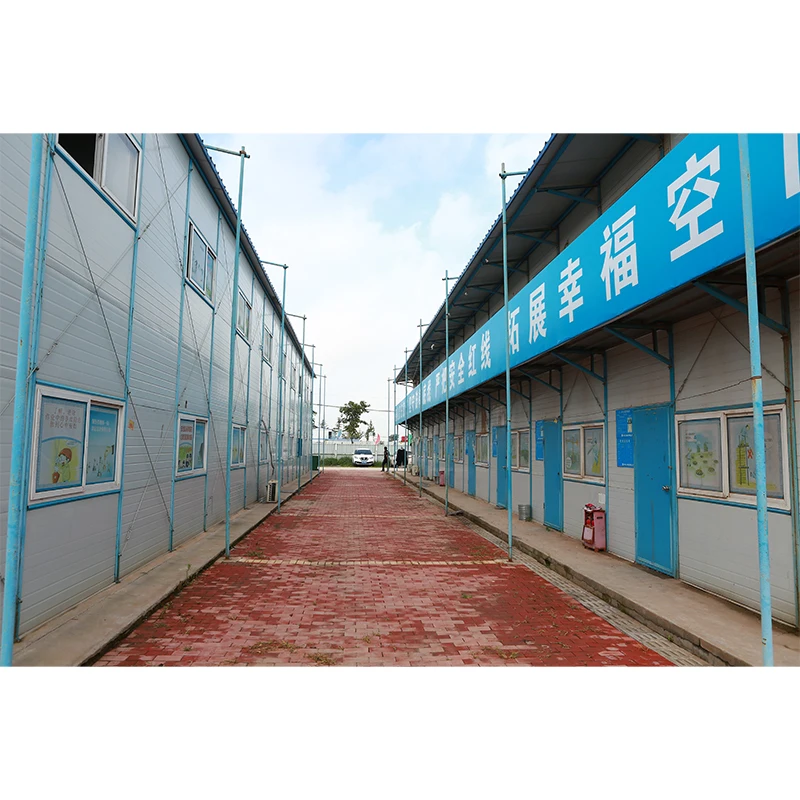 Cheap Ready Made Flat Roof Small Concrete Galvanized Prefabricated House Plans for 3 Bedroom Kit Manufactured Homes Philippines