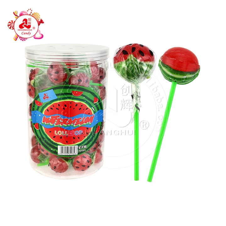 watermelon lollipop