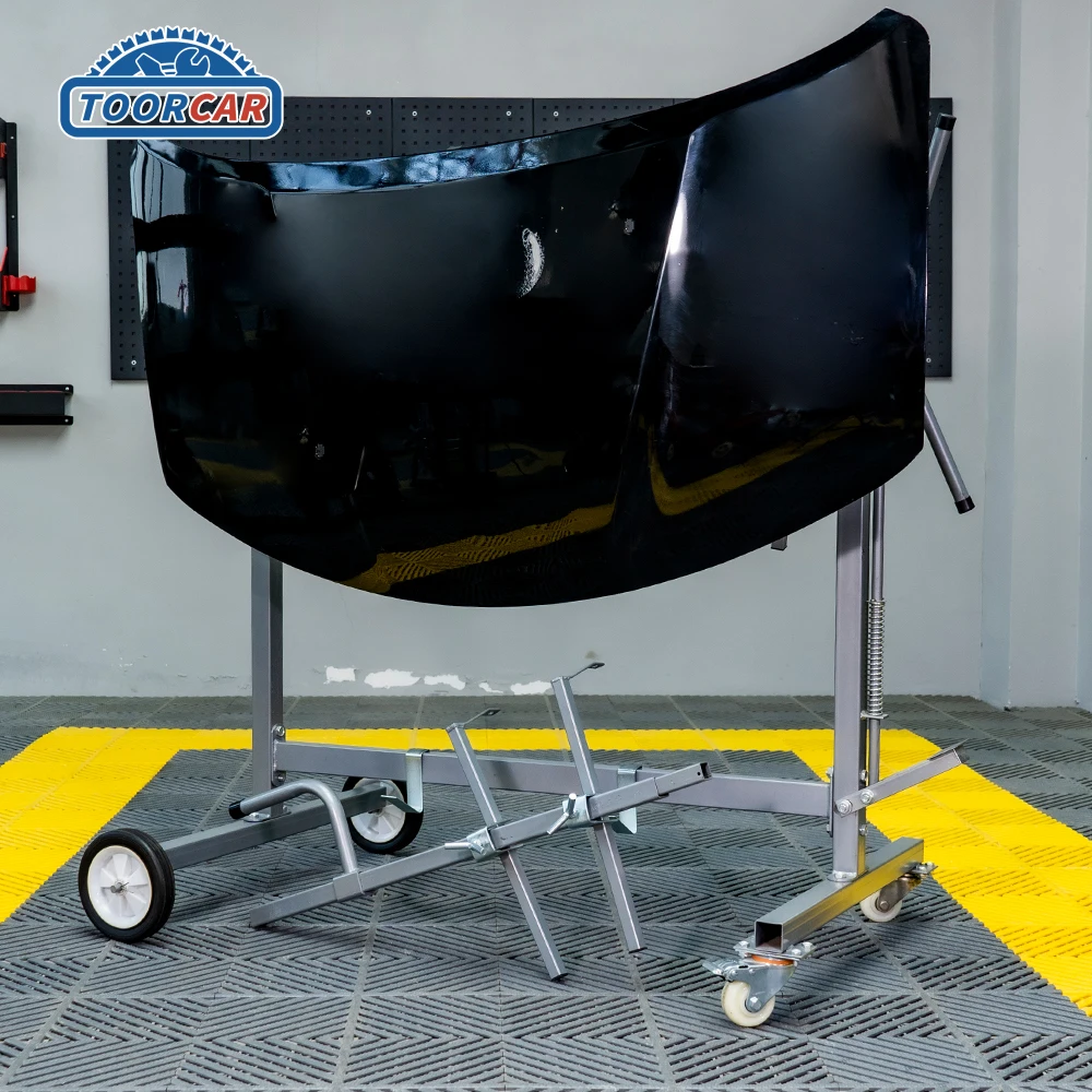 Sunmo Multifunctional Rotating Spray Paint Shelf in Spray Booth Movable Door Painting Rack