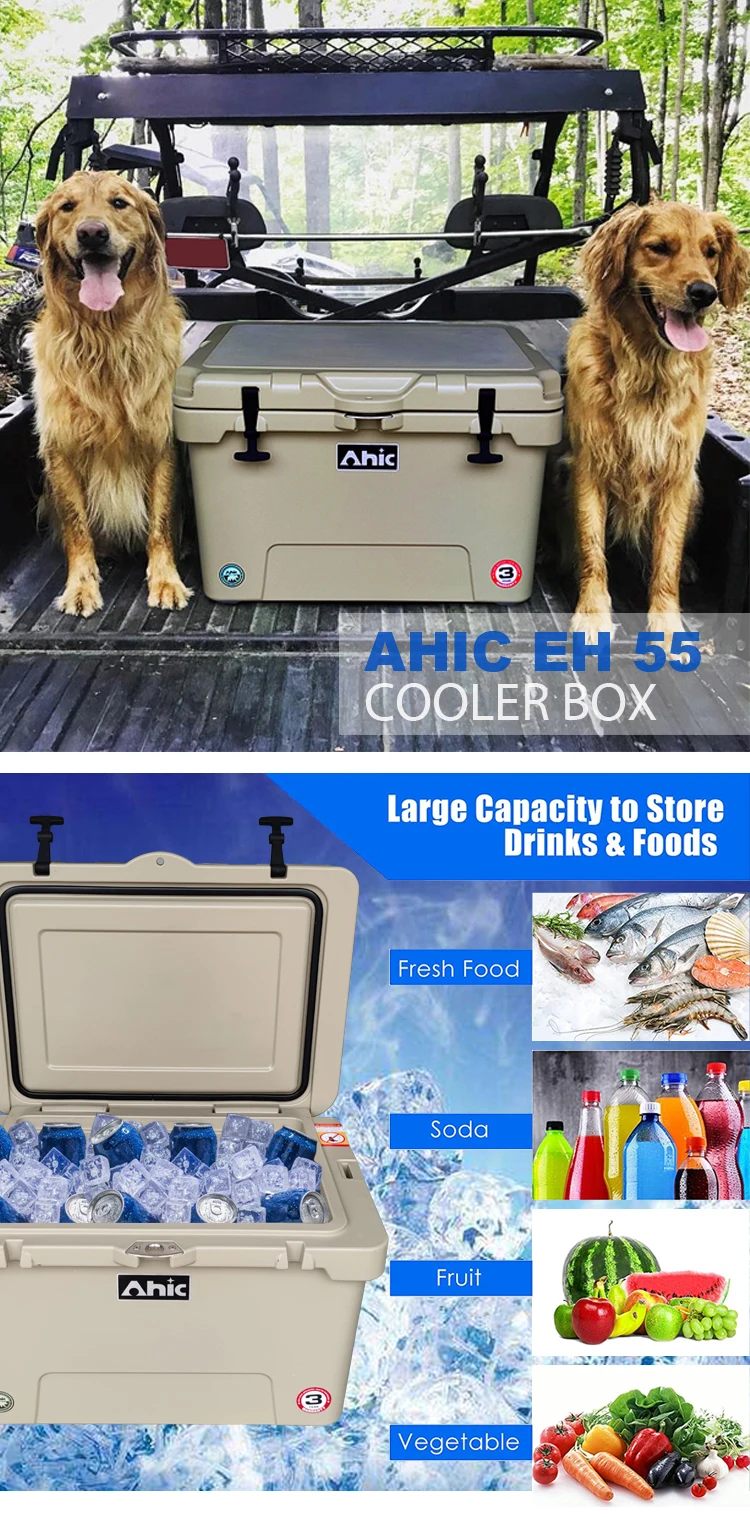 Factory Price Wholesale Rotomolded Fishing Coolers Heavyduty High Performance Hardsided Coolers