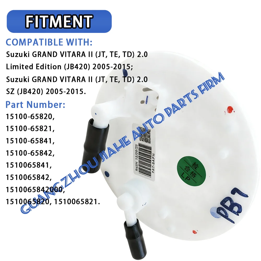Conjunto de Bomba de Combustible Suzuki Grand Vitara 2006-2008 2.7L