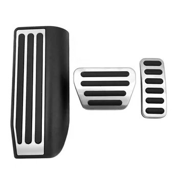 For Land Rover Range Rover Sport Discovery L405 L494 L462 Steel Gas Brake Accelerator Pedal Cover Overlay Accessories