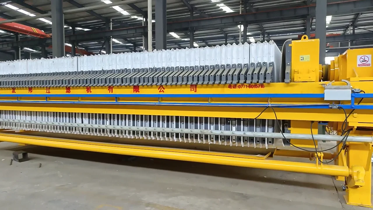 Largescale Automatic Filter Press With Boxtype Diaphragm Industrial