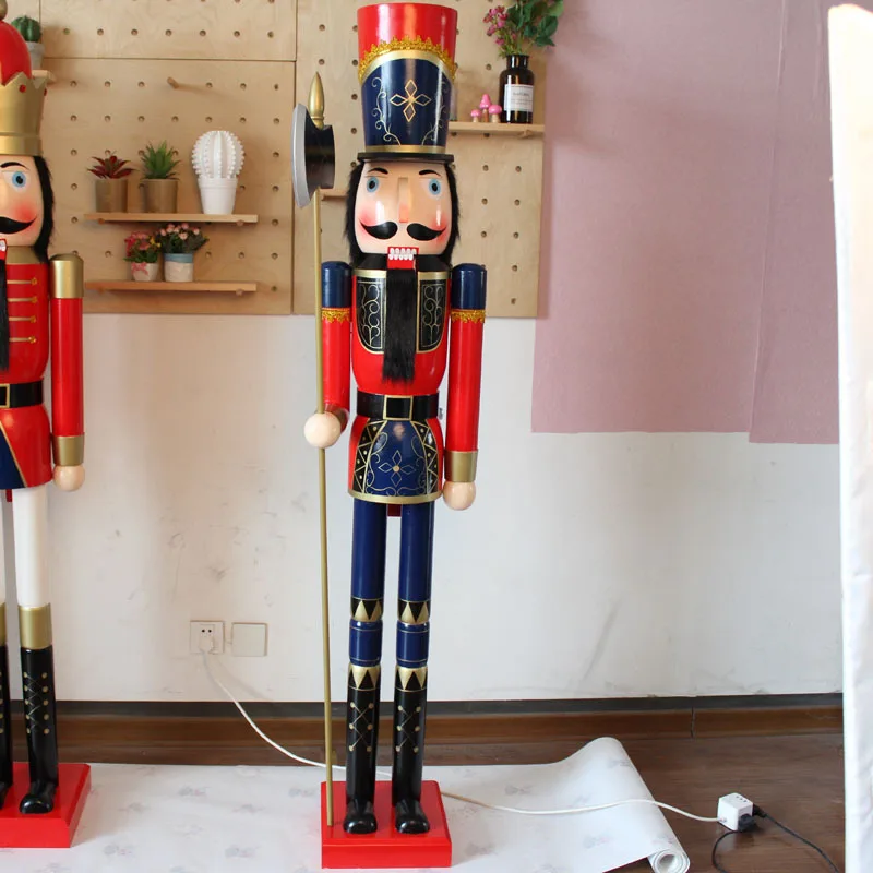 Large Giant Christmas Ornaments Nutcracker Decorations Giant 6ft Life ...