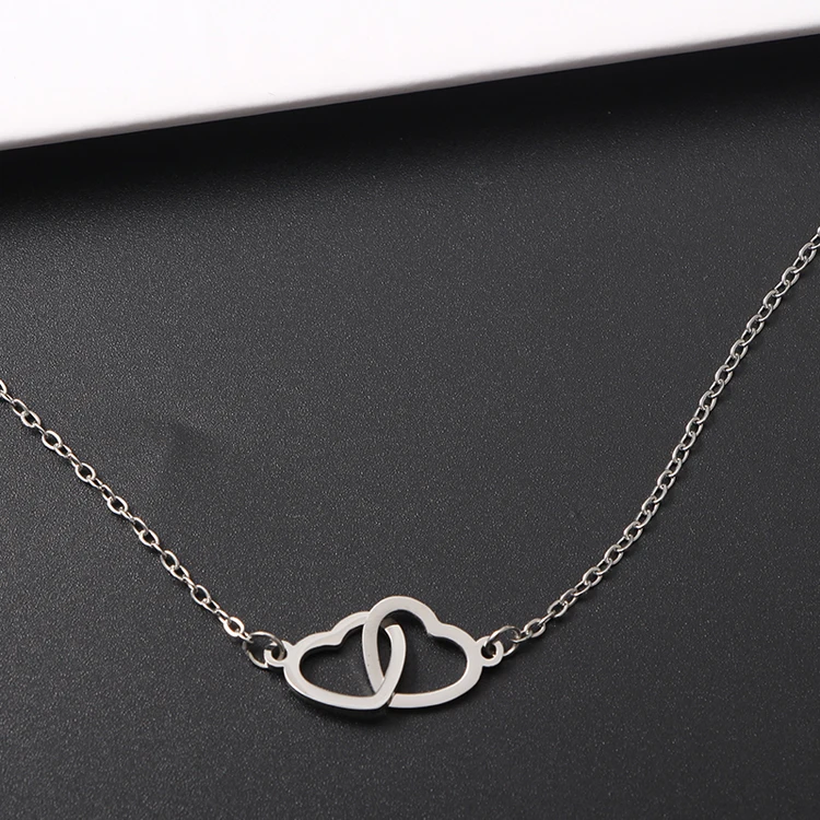 Interlocking Heart Necklace