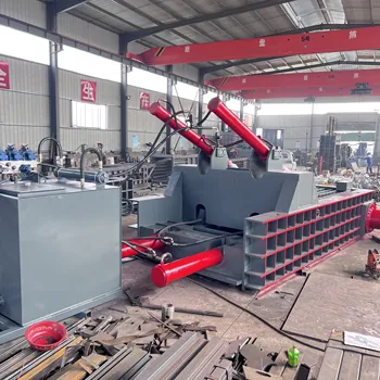 Automatic Hydraulic Scrap Metal Baling Press Machine Great Standard Hydraulic Baler