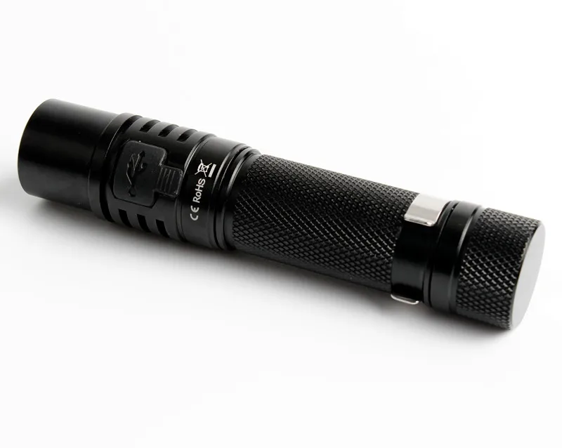 Well Designed  Aluminum Stronglite Rechargeable Multipurpose  Led Torch Power Style 610 Lumens Led Zoom Flashlight