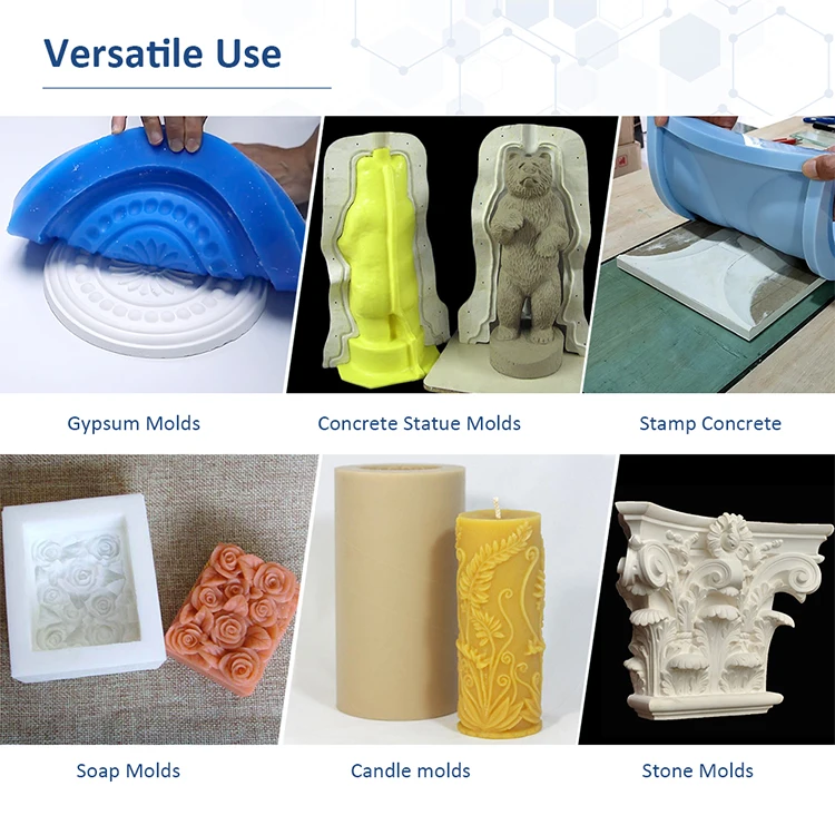 Price Two Part Component Silicone Rubber Rtv 2 Liquid Polyurethane Molding Rubber Silikon