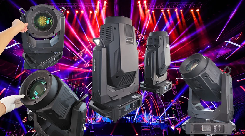 Powerful 1100W DMX RDM 4in1 Moving Lights LED PROFILE Cutting Light Frame for Speech Bar Banquet Hall Disco Performance