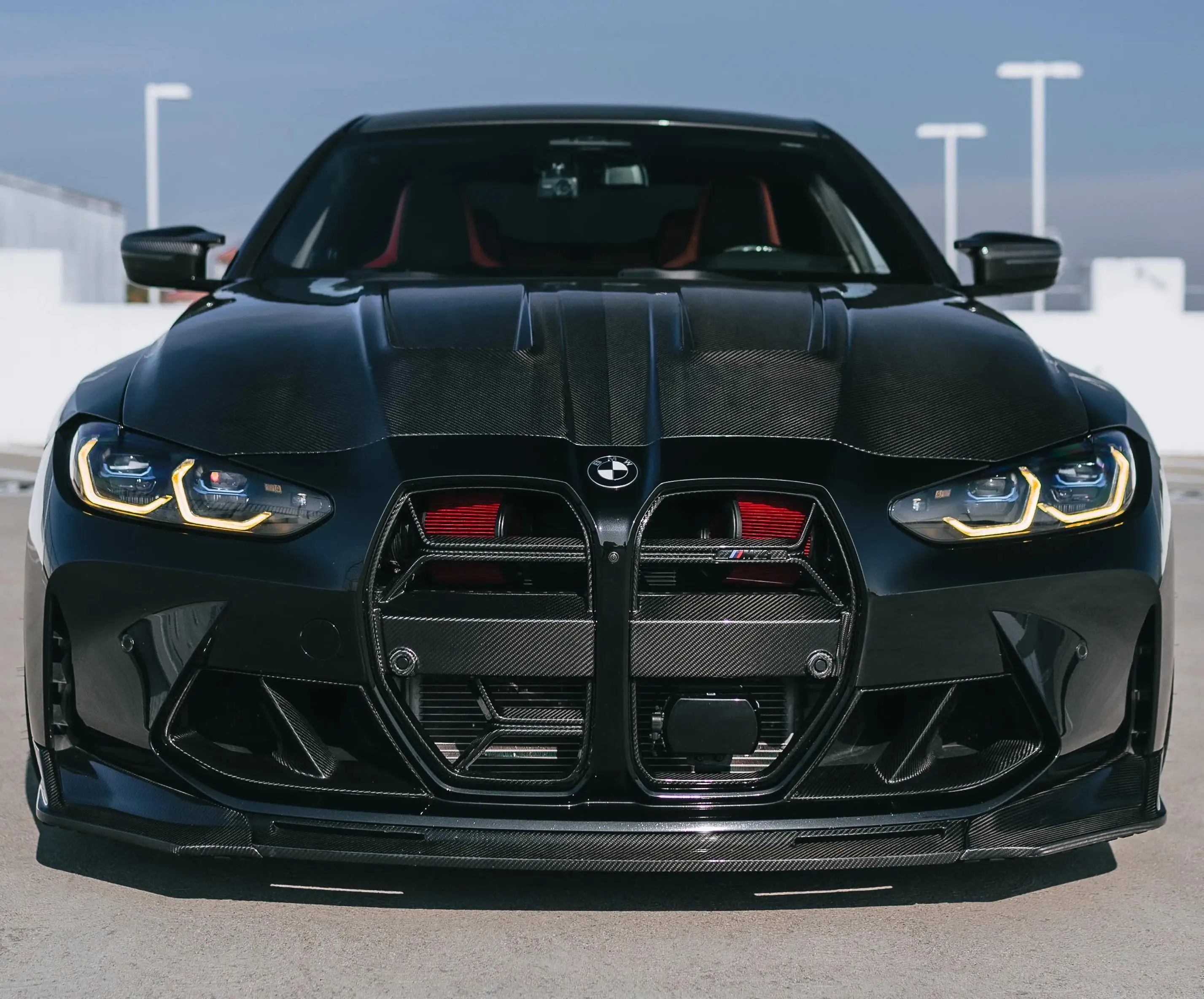 Speed-motoring Real Carbon Fiber Air Duct Vent – For BMW G80 M3 G82 G83 M4 2021-25
