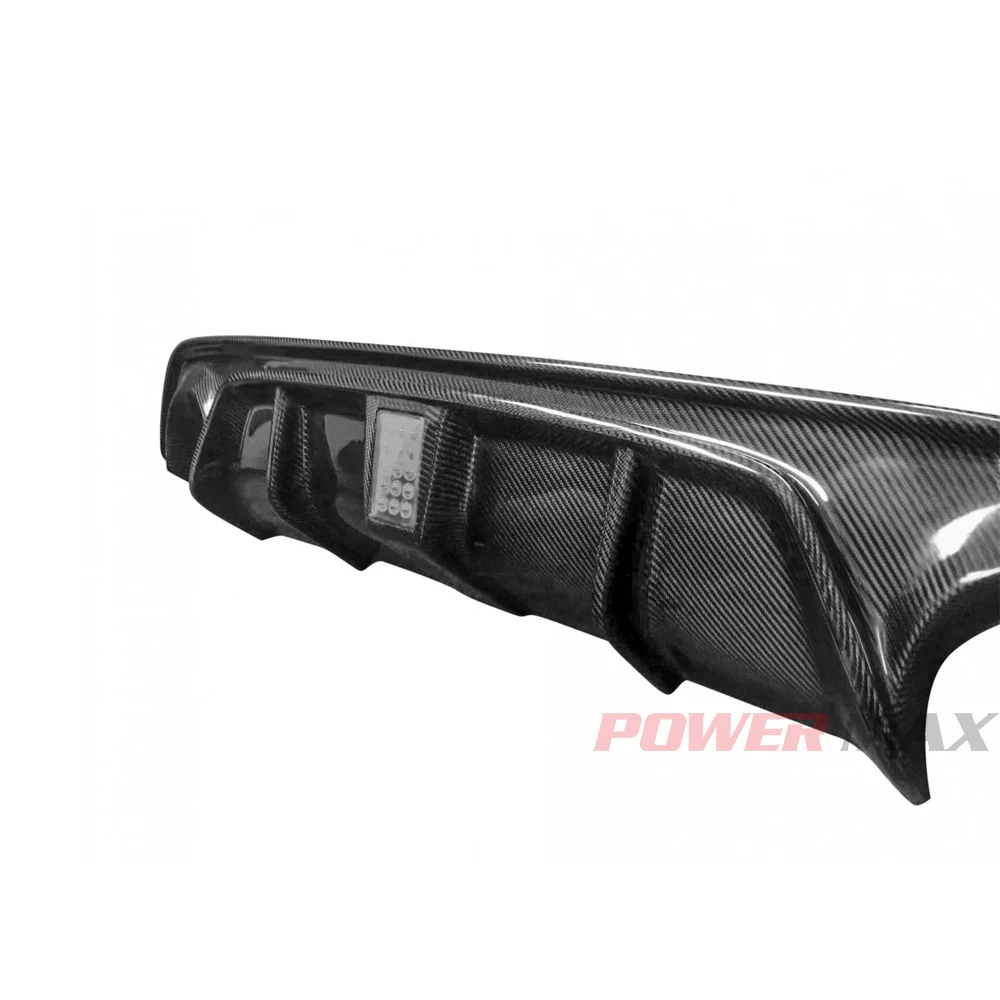 Carbon Fiber Rear Diffuser For Infiniti Q60 2 Doors Rear Bumper Spoiler