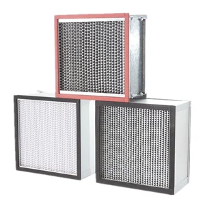 24" X24" HEPA Filter H13 H14 Aluminium Separator HVAC Hospital Cleanroom AHU Air Conditioning Industry Air Filter