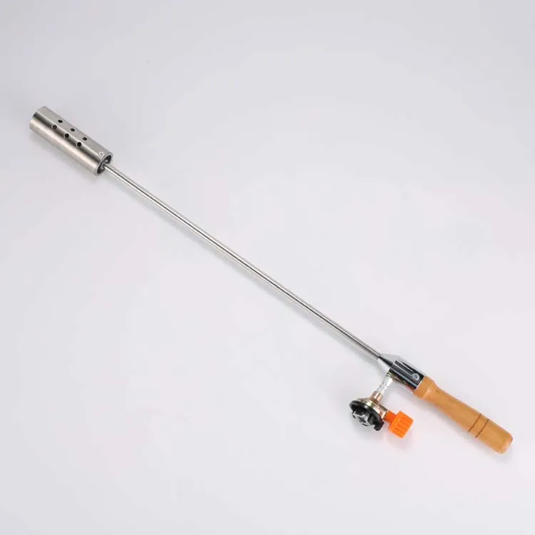 Portable Gas Propane Torch Weed Burner Blow Torch With Piezo Ignition High Hose