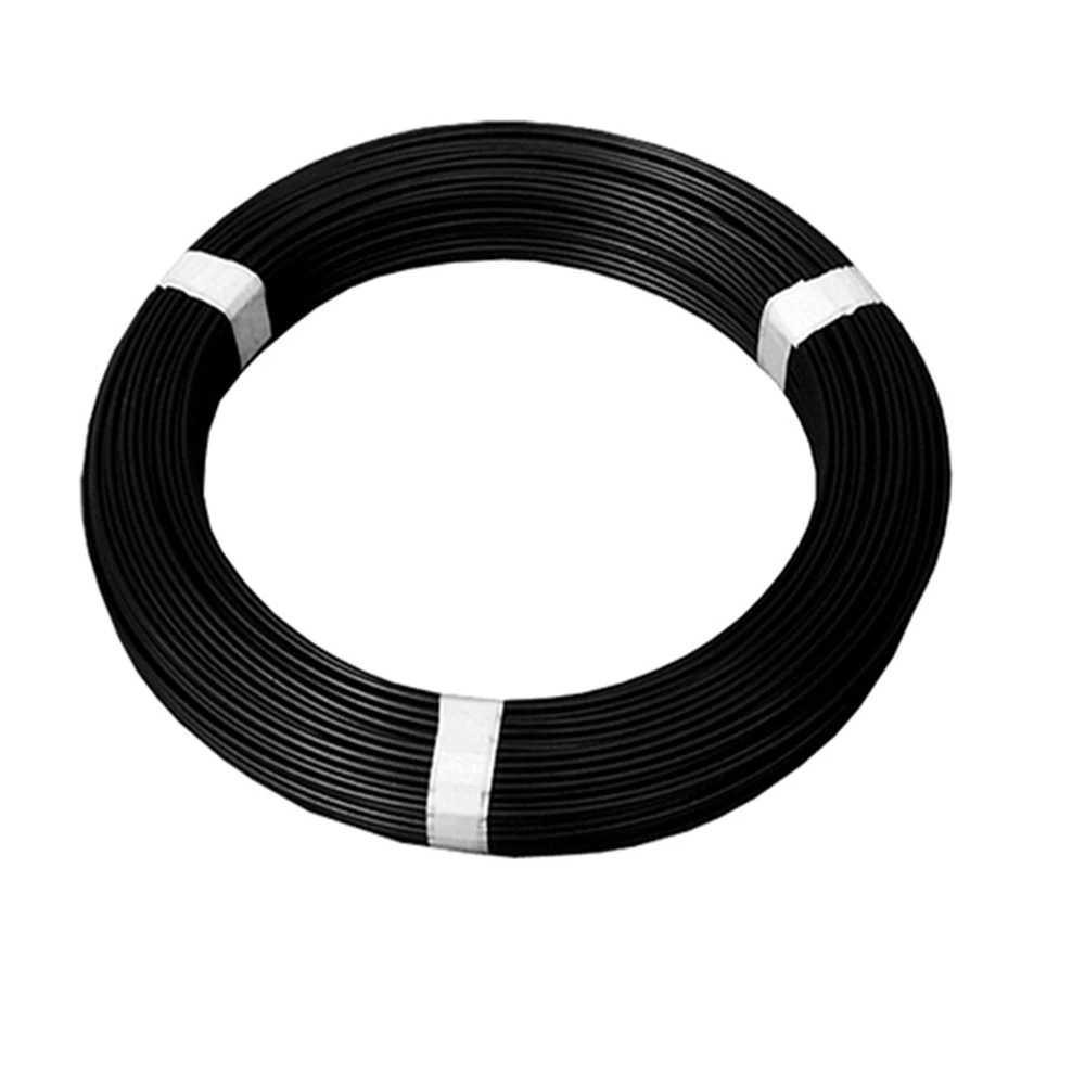 Проволока thermon SS Tie wire 10057. Черная проволока. Кабель 16 мм2. Banding wire / обвязочная проволока с размером 24/300 мм.