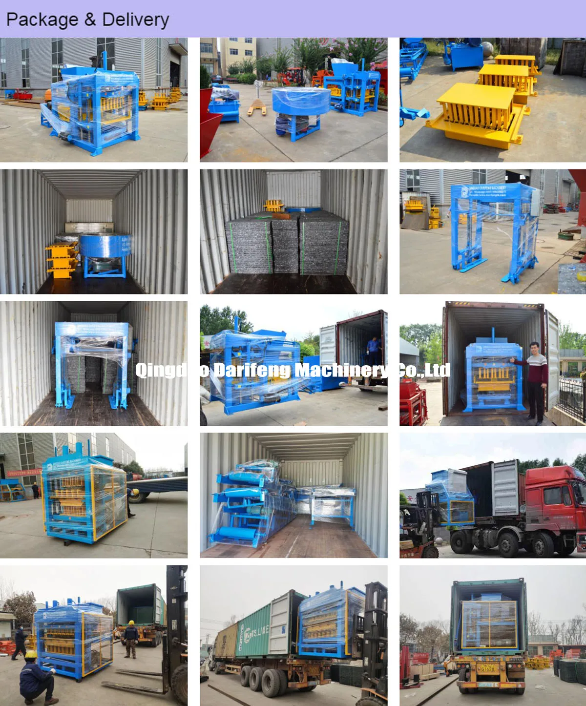 DF7-10 Automatic Clay Soil Interlocking Brick Making Machine