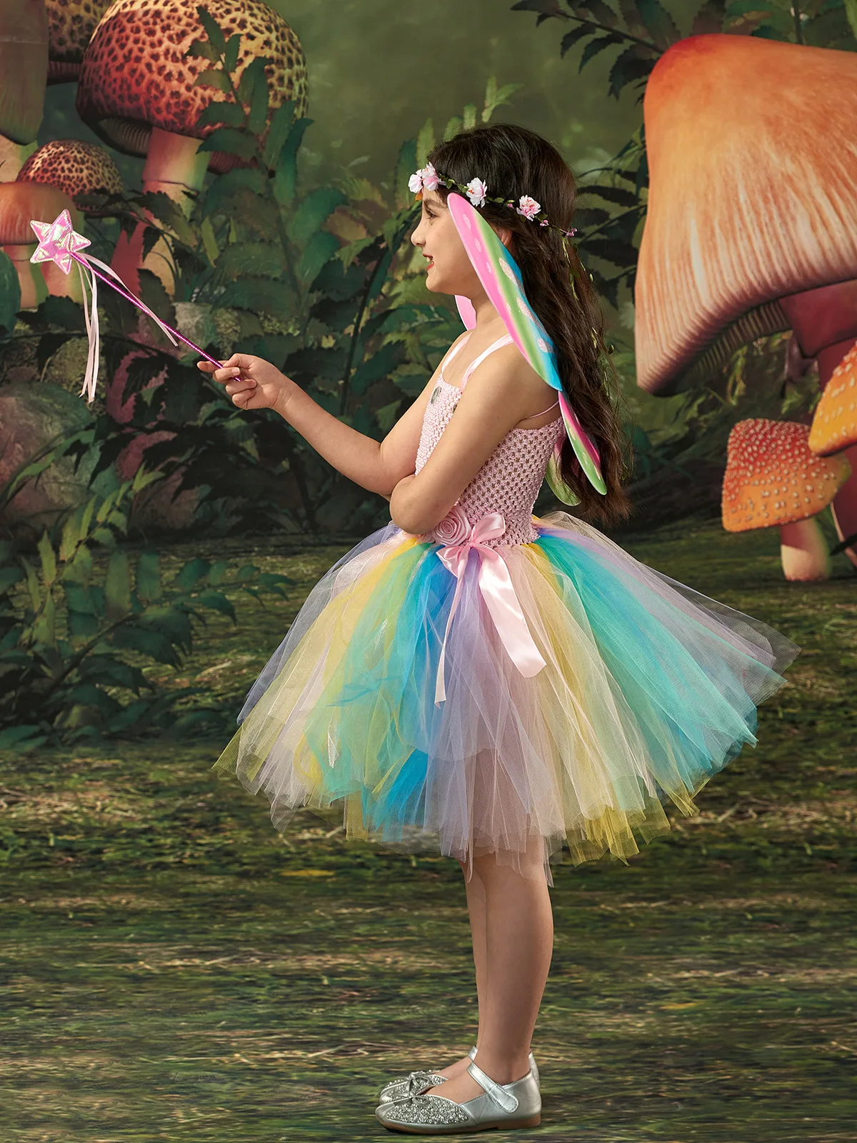 Freebily Kunstschaatsjurk voor meisjes, pailletten, leotards Freebily Kunstschaatsjurk voor meisjes, pailletten, leotards