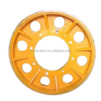 Elevator Main Traction Sheave TYS 6 Groove | Durable Lift Drive Pulley for Elevator Spare Parts