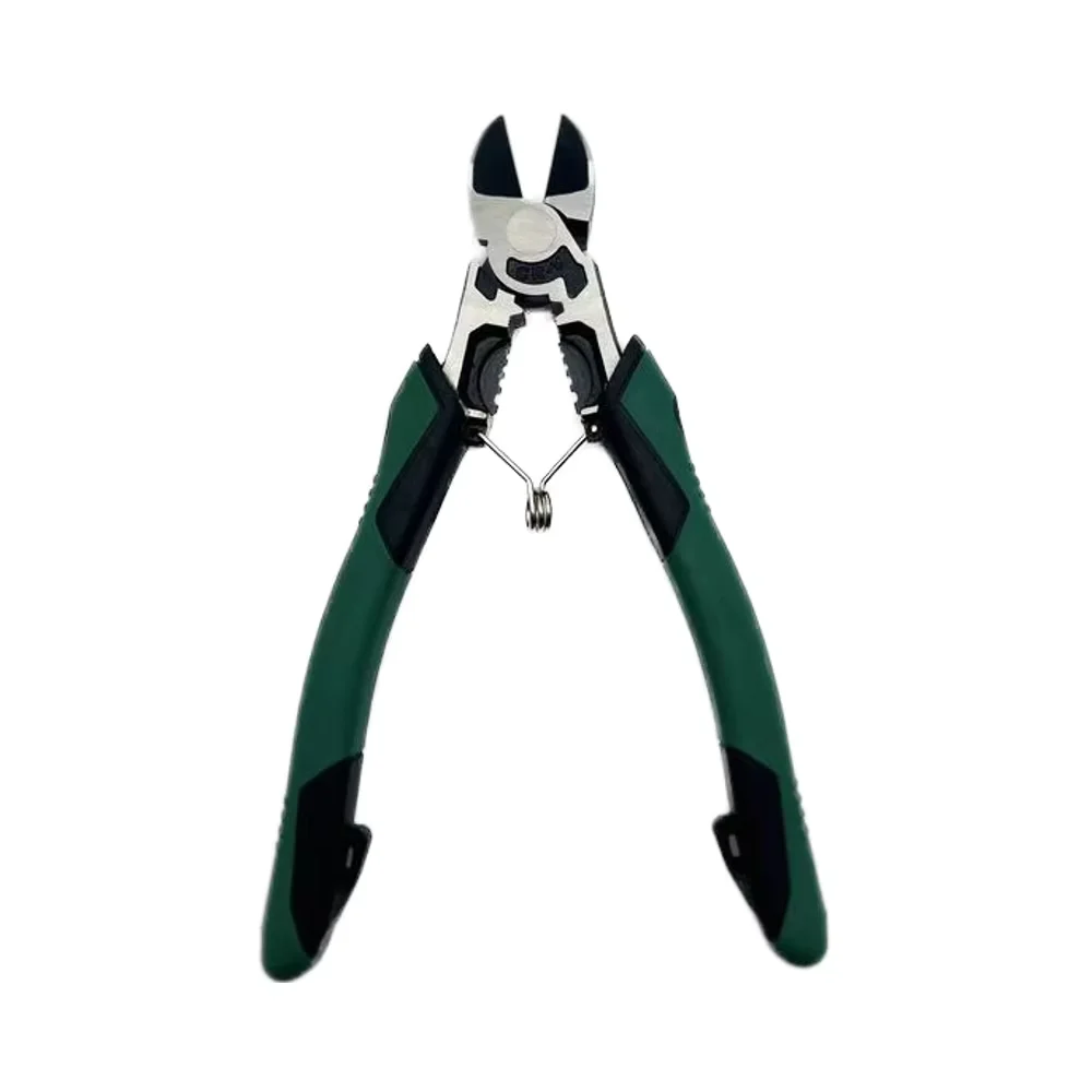 Multifunctional DIY Industrial Steel Pliers Side Cutter Alicate Decapador Manual Plastic Grip Multitools Metric Measurement