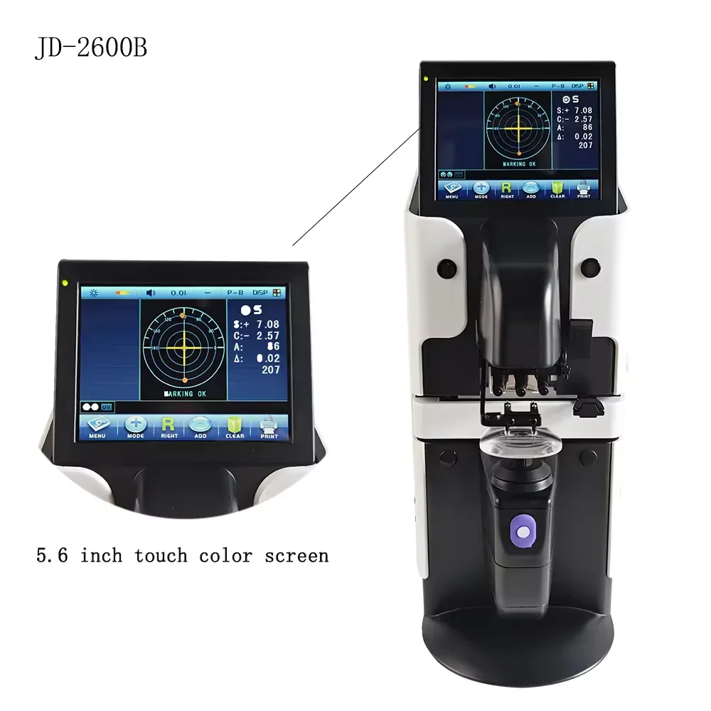 JD-2600B Auto Lensmeter/Digital Lensmeter/Focimeter /Auto Lens Meter with Printer PD&PH UV