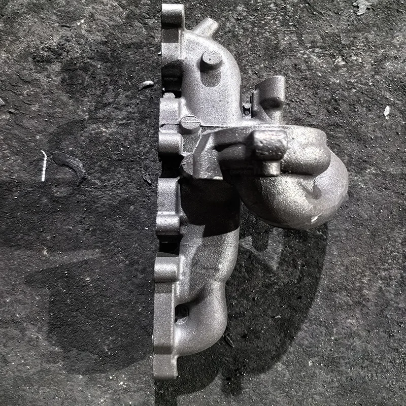 Niestandardowe nowe części z nierdzewnej stali i żeliwa wykonane metodą odlewu precyzyjnego – kolektory wydechowe do turbosprężarki samochodowej