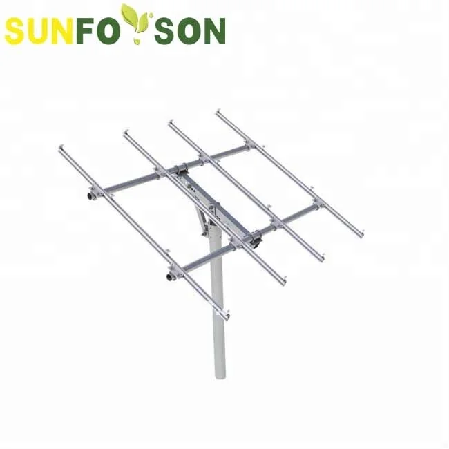 Rotated Solar Panel Ground Mounting Bracket Single Mount Energy Generated Product Solar Panel Pole Ground Mounting Brackets
