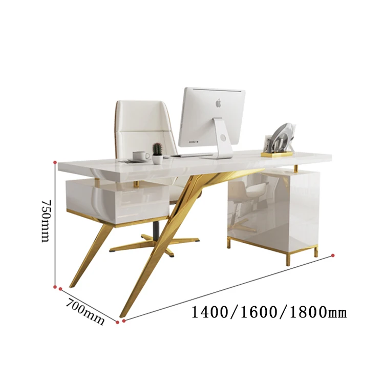 Роскошный стол для дома и офиса, современный дизайн, компьютерные столы, игровой или учебный стол, мебель для учебы