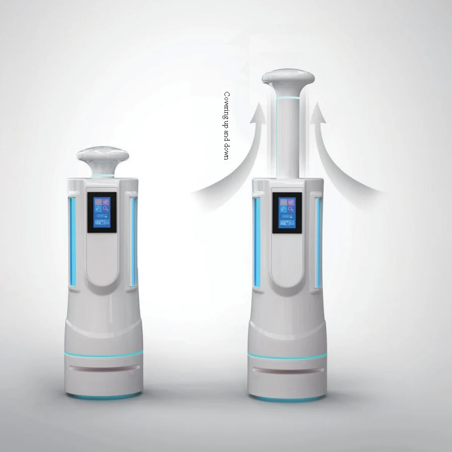 FYK3 Intelligent Disinfecting Robot with Ultrasonic Nanoscale with UVC and Plasma Sterilization Hepa Filter