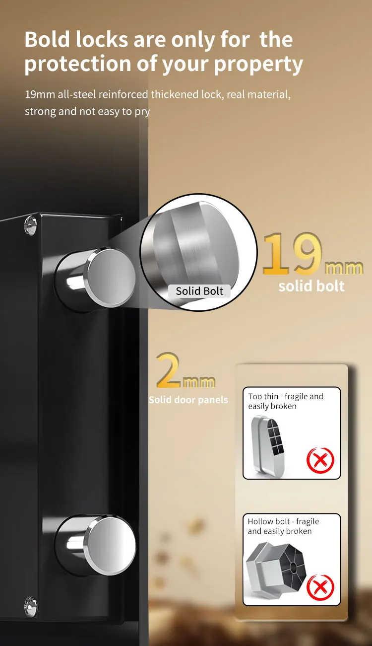 CEQSAFE Mini Digital Security Safe Box Electric Steel Password Locker for Money manufacture