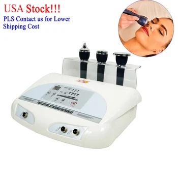 Au-8205 Ultrasonic Massager Anti Aging Face Skin Lifting 1Mhz/3Mhz Ultrasound Probe Spa Beauty Device