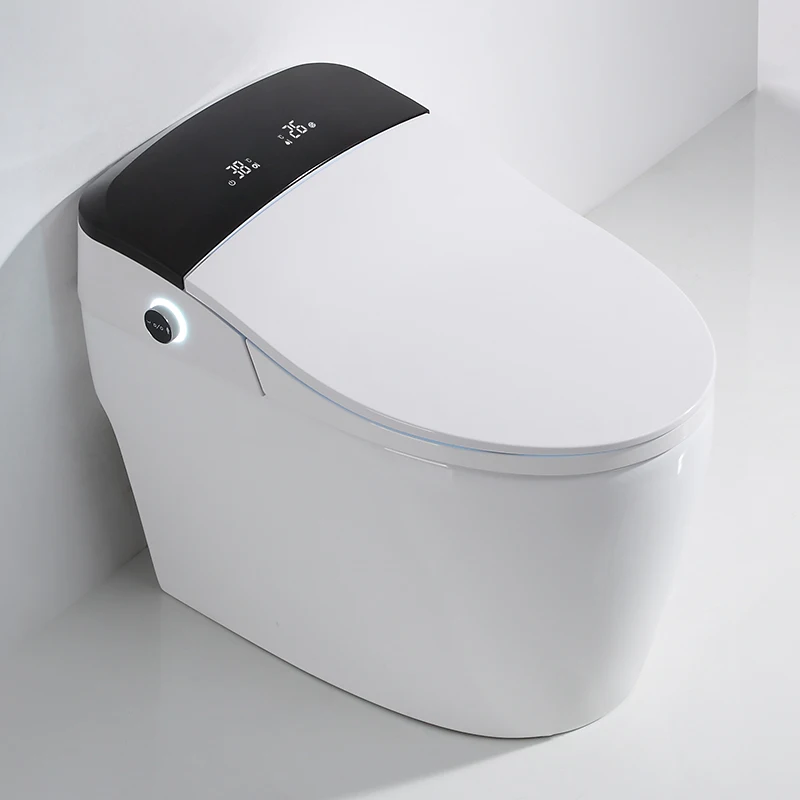 Floor Mounted Wc Automatic Cheap One Piece Japanese Toilet Bowl Price Intelligent Ceramic Bathroom Korean Smart Toilet Commode