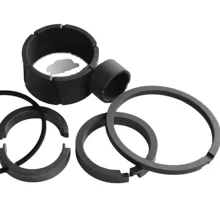 PTFE Plastic Carbon fiber filled PTFE of compressor parts piston seal wear rings hydraulic seals