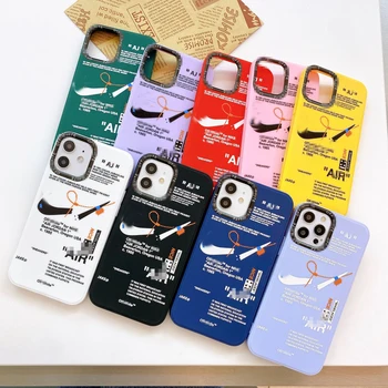 Design Brand Logo Mobile Phone Cell Case For Iphone 13 13mini Pro Max 12 11 Soft Silicone Phone Cover For Iphone XR XS MAX X