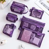 Purple six-piece set