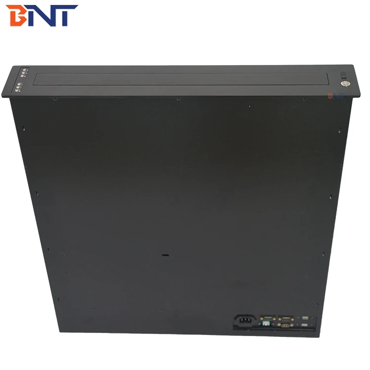 Conference Table Pop up LCD Motorized Monitor Lift With 15.6Inch HD Screen