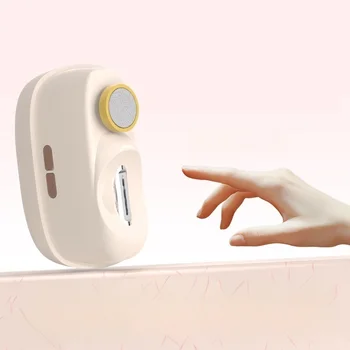KV Wholesale Electric Nail Clipper Kit Safety Fingernail Electric Cutter Rechargeable Nail Clippers With Catcher