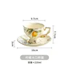 whiteLarge mouth lemon cup and saucer