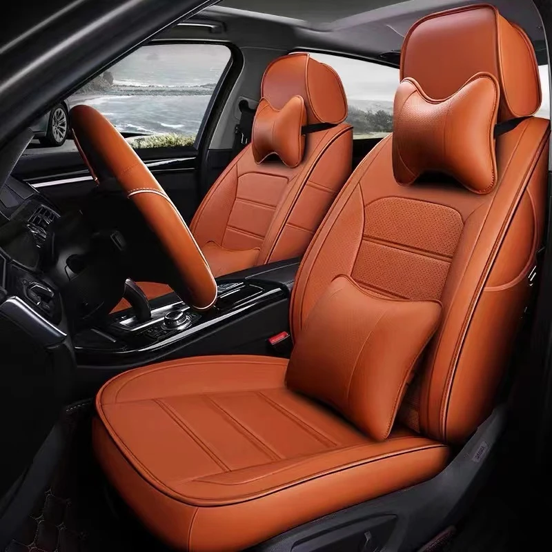 Full Set Waterproof Leather Original Custom Car Seat Cover For 2007