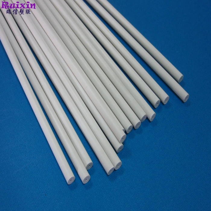Customizable 6mm White Rigid PVC Stick Custom Size Plastic Rod with Cutting Processing Service