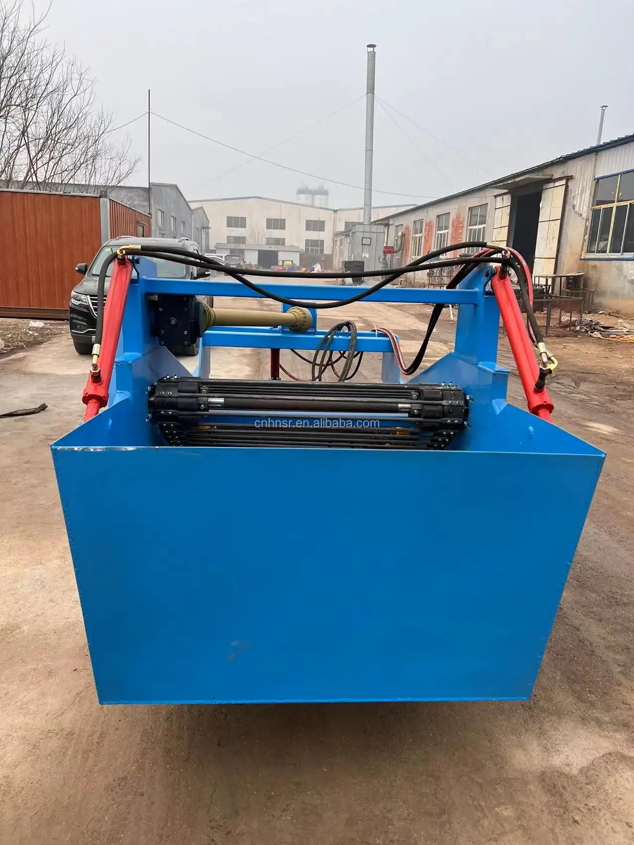 Automatic Stone Picker Tractor Rock Picker Stone Removal Machine Marble